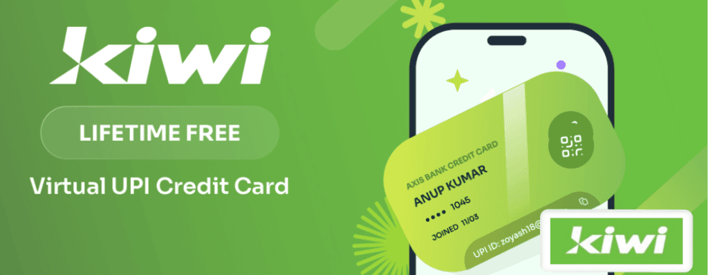 KIWI Credit Card, the popular UPI reward credit card 6 kiwi-credit-card-benefits