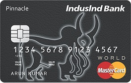 indusind pinnacle credit card