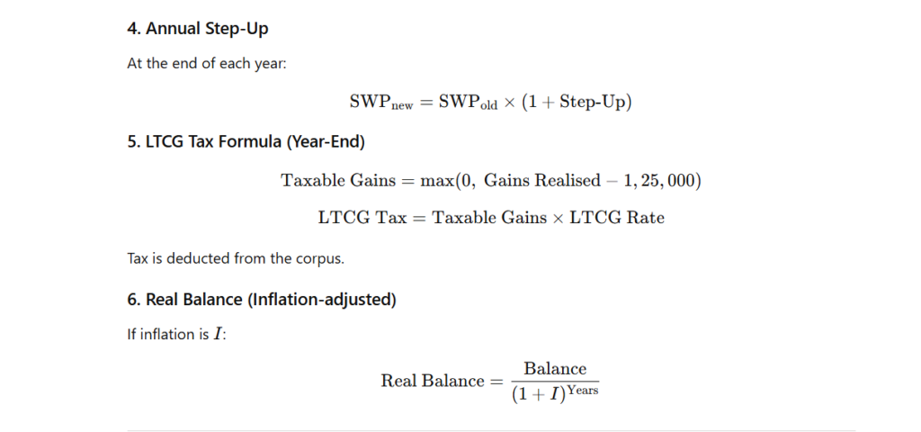 Advanced SWP Calculator 3 SWP-CALCULATOR-FORMULA
