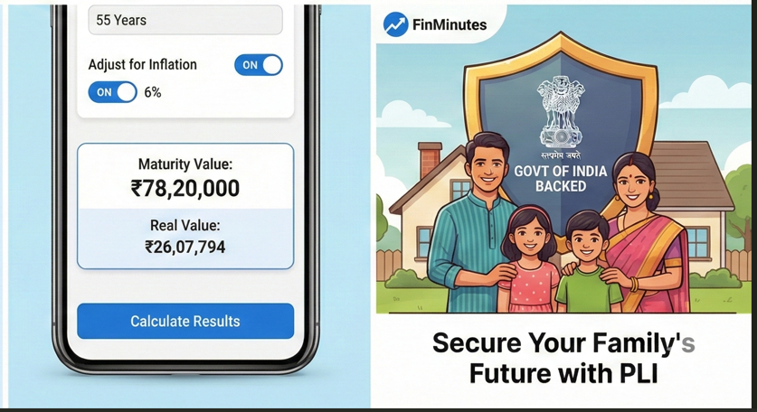 Postal Life Insurance Calculator (PLI Calculator) 2026 4 finminutes-pli-calculator