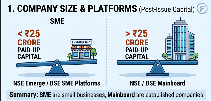 SME IPO vs Mainboard IPO: Every Key Difference (2026) 1 sme-ipo-vs-mainboard-ipo-finminutes-2026